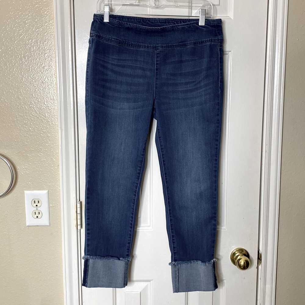 Inc capris jeans, pull on
